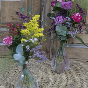 Detalle flores frescas