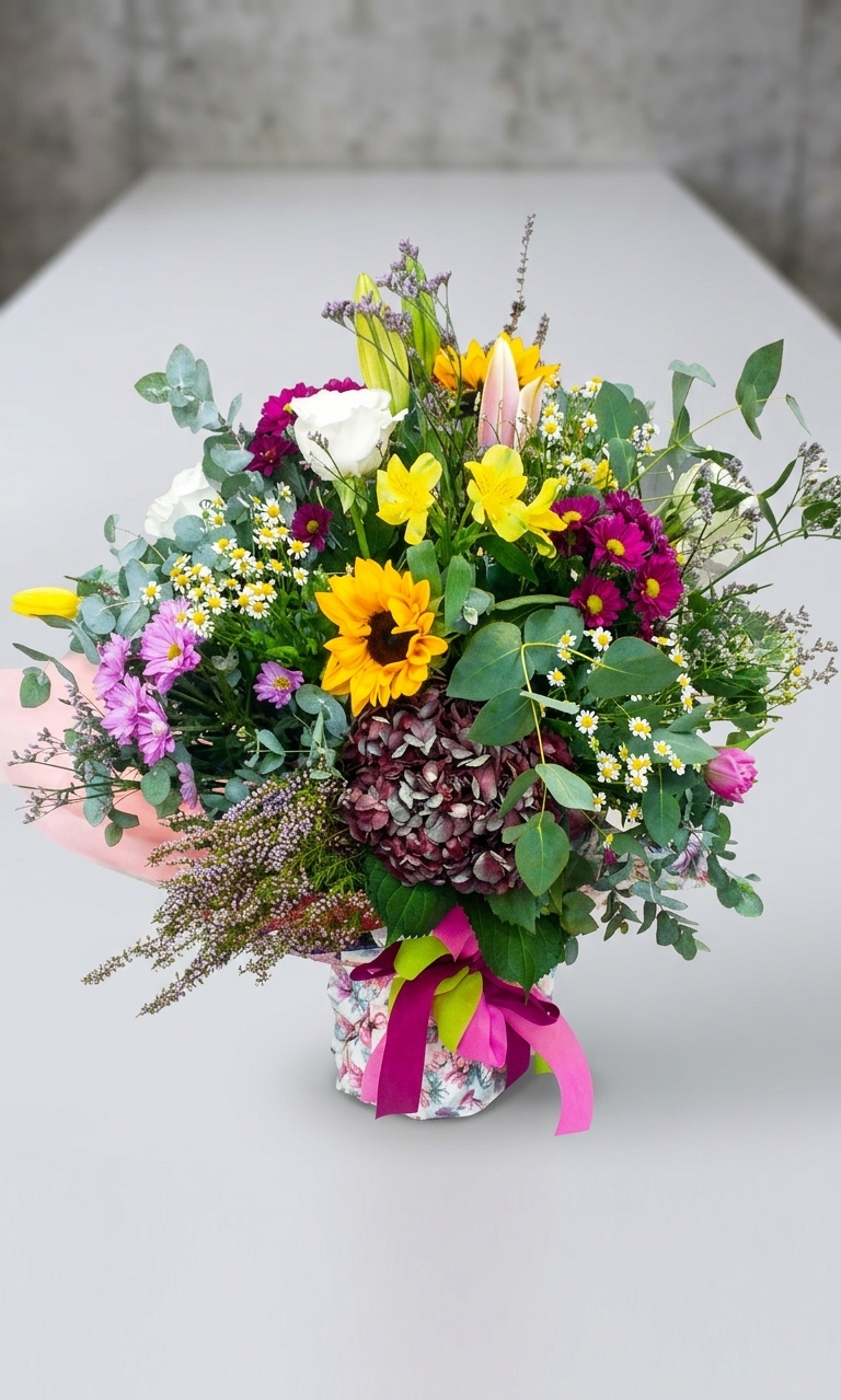 Ramo flores frescas inspiraciones