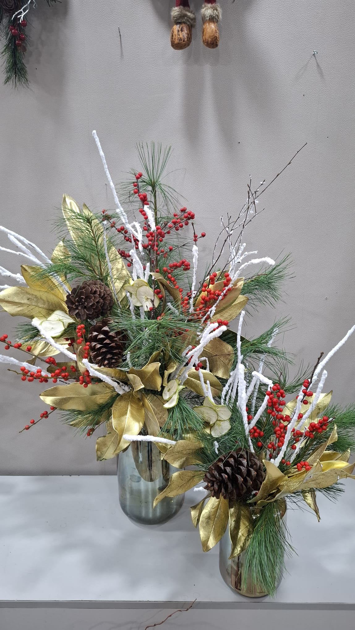 Jarrones navideños - Imagen 6