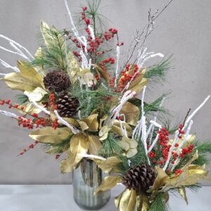 Jarrones navideños