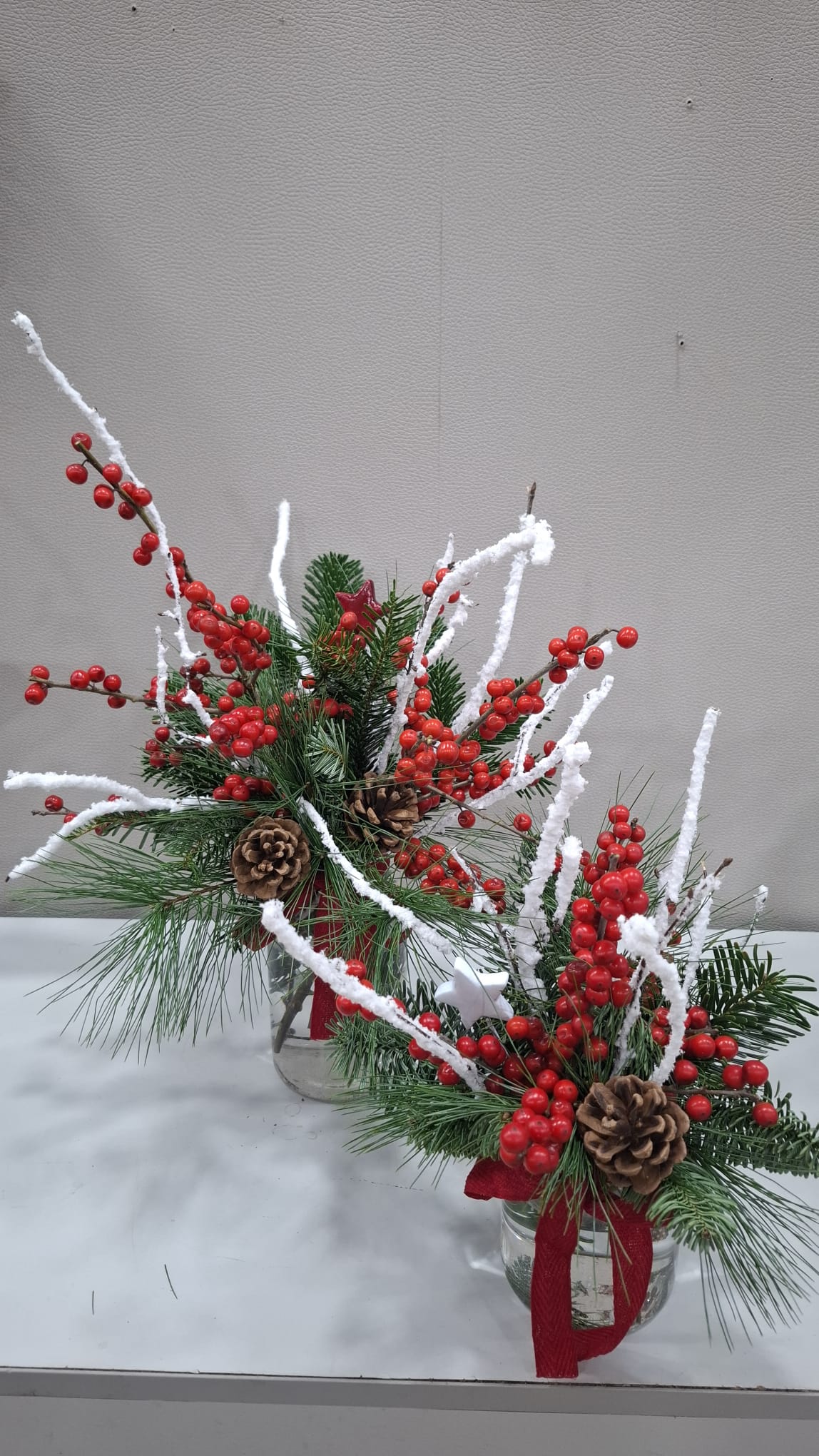 Jarrones navideños - Imagen 3