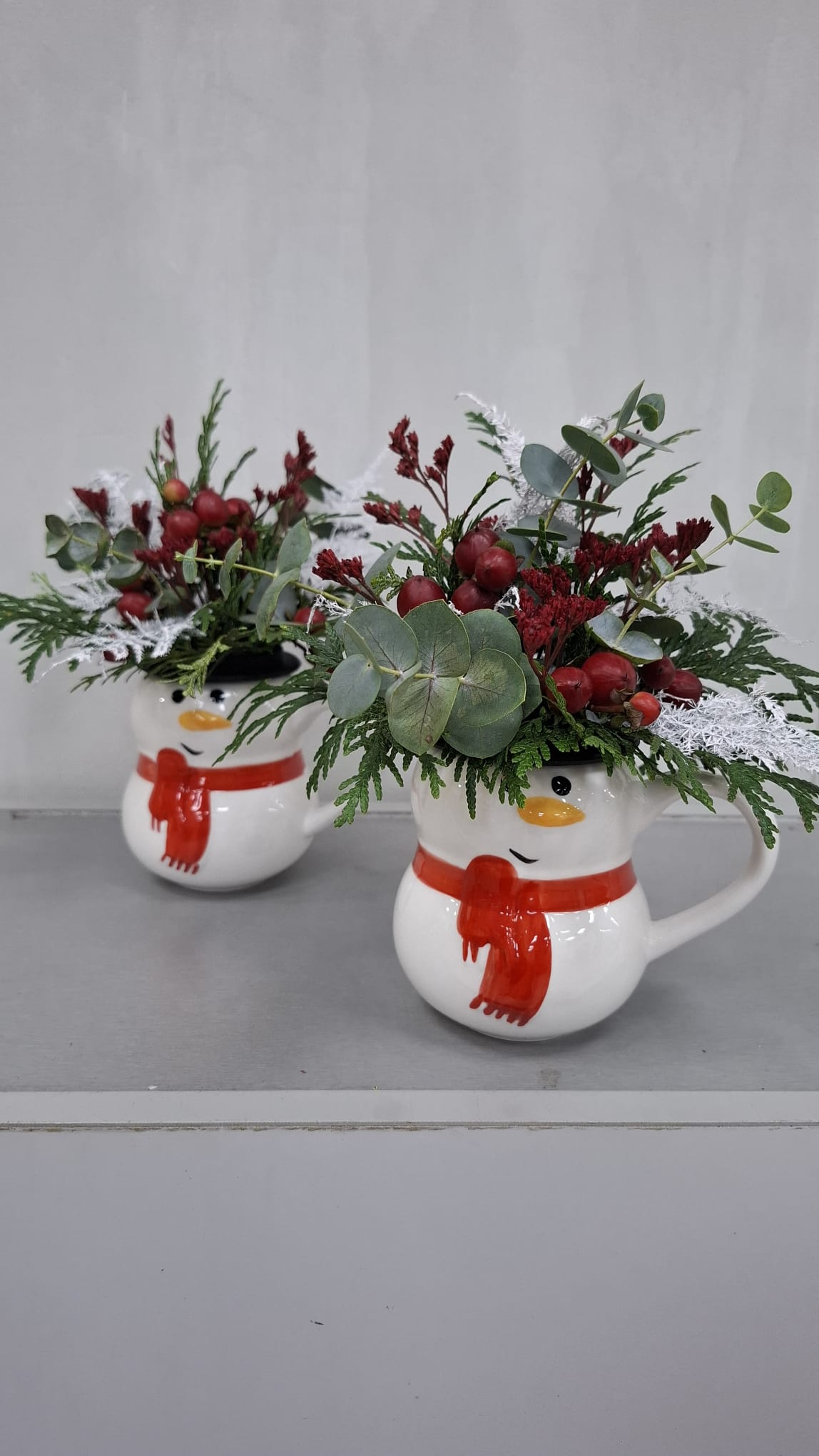 Taza muñeco de nieve